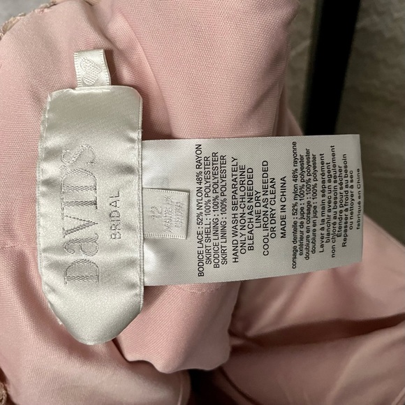 Sleeveless Long Mesh Dress with Corded Lace - Picture 7 of 12